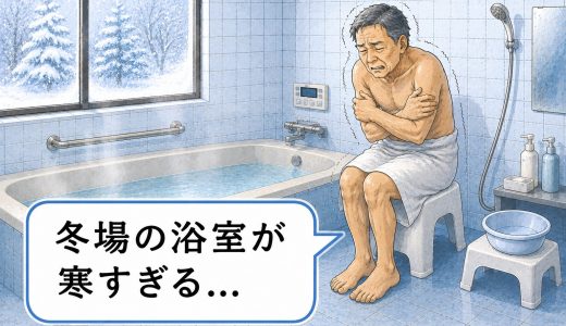 ヒートショック対策に浴室暖房機は有効？冬前に考えたい温度差対策