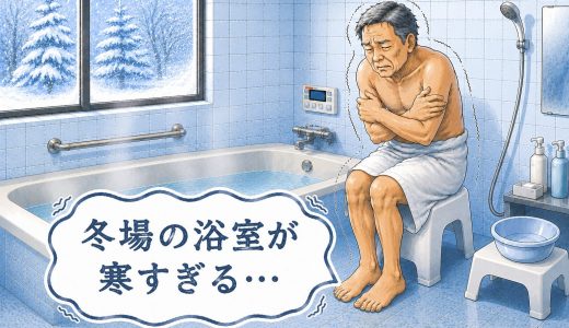 ヒートショック対策に浴室暖房機は有効？冬前に考えたい温度差対策