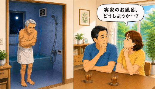 高齢の親に浴室暖房機をすすめる理由。屋内の温度差を見直す考え方